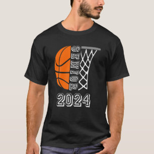 Afstuderen honkbal van 2024 Afstuderen met hoge kw T-shirt