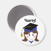 Afstuderen Hooray Magneet (Voorkant / Achterkant)