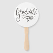 Afstuderen Hooray! Ventilatoren Handwaaier (Voorkant)