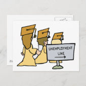 Afstuderen Humor Aankondigingskaart (Voorkant / Achterkant)