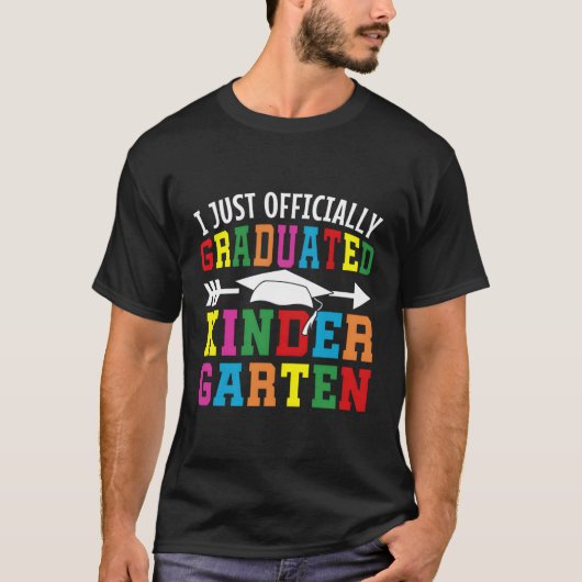 Afstuderen Ik ben net afgestudeerd aan Kindergen T-shirt (Voorkant)