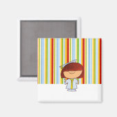 Afstuderen Imagination Kleuren Magneet (Voorkant / Achterkant)
