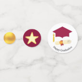 Afstuderen in Bourgondië & Gouden Confetti (Achterkanten)