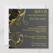 Afstuderen in het zwart met Vlaanderen Kaart (Voorkant)