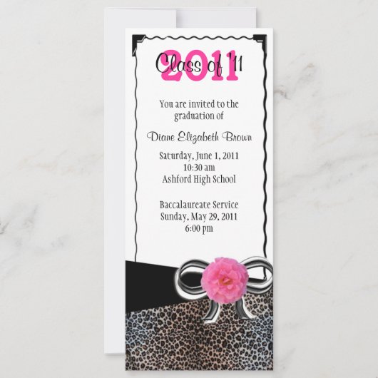 Afstuderen in stijl kaart (Voorkant)