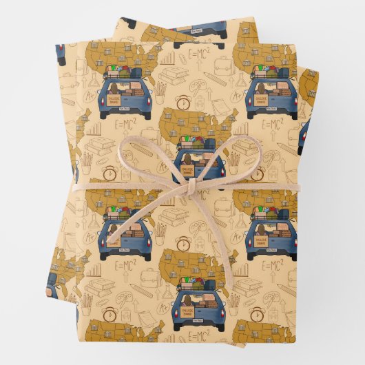 Afstuderen Inpakpapier Vel (In situ)