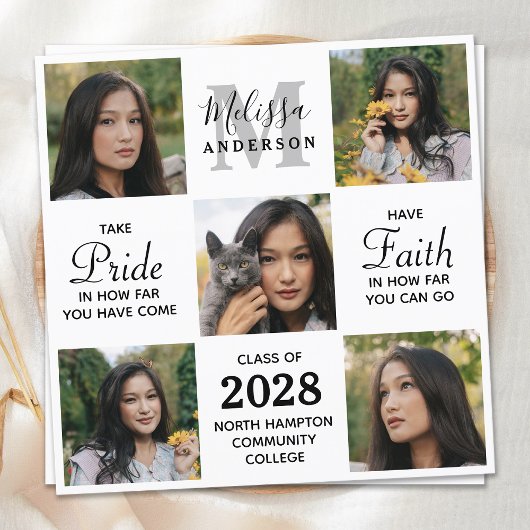 Afstuderen Inspirerend 5 Fotocollage Afstuderen Aankondiging