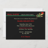 AFSTUDEREN INVITATIE - DART BD, INSERNAAM/JAAR KAART (Achterkant)