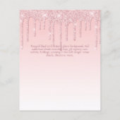 AFSTUDEREN INVITEERT - Glitter Girly Glamor uitdro (Achterkant)