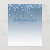 AFSTUDEREN INVITEERT - Glitter Girly Glamor uitdro (Achterkant)