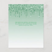 AFSTUDEREN INVITEERT - Glitter Girly Glamor uitdro (Achterkant)