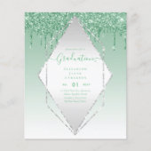 AFSTUDEREN INVITEERT - Glitter Girly Glamor uitdro (Voorkant)