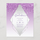 AFSTUDEREN INVITEERT - Glitter Girly Glamor uitdro Flyer (Voorkant)