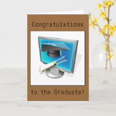 Afstuderen - IT/Computer Kaart (Gele Bloem)