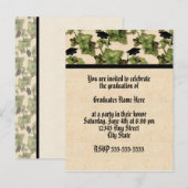 Afstuderen Ivy Party Uitnodiging Briefkaart (Voorkant / Achterkant)