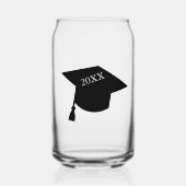 Afstuderen Jaar Blikvorm Glas (Voorkant)