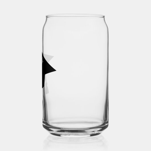 Afstuderen Jaar Blikvorm Glas (Links)