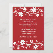 Afstuderen Jaar Custom Photo Graduation Party Kaart (Achterkant)