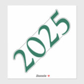 Afstuderen Jaar Sticker (Vel)