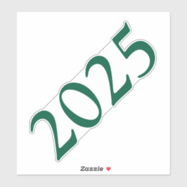 Afstuderen Jaar Sticker