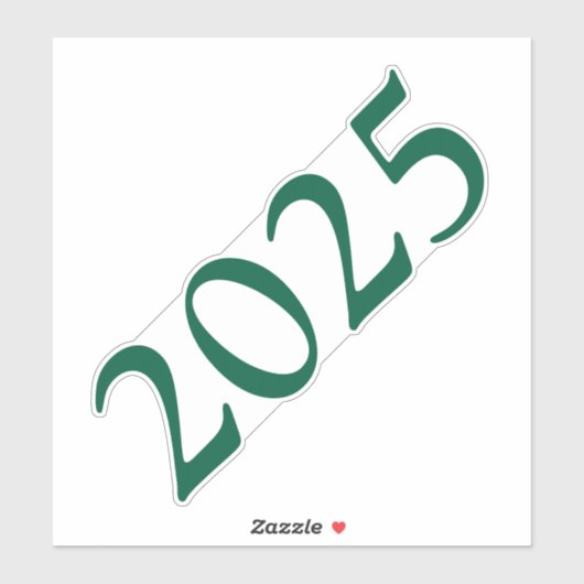 Afstuderen Jaar Sticker (Vel)