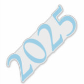 Afstuderen Jaar Sticker (Voorkant)