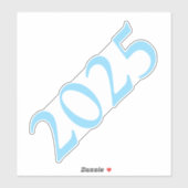 Afstuderen Jaar Sticker (Vel)