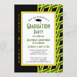 AFSTUDEREN JAMAICA Jamaican Patriotic Kaart