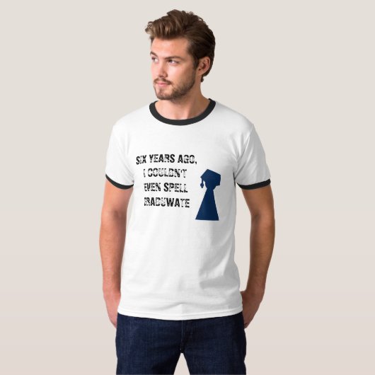 Afstuderen Joke Shirt (Voorkant volledig)