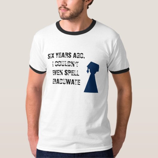 Afstuderen Joke Shirt (Voorkant)