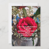 Afstuderen Jubileum reünie uitnodiging (Voorkant)