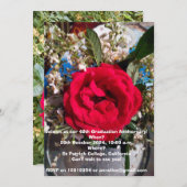 Afstuderen Jubileum reünie uitnodiging (Voorkant / Achterkant)