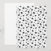 Afstuderen kaart (Voorkant / Achterkant)