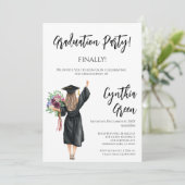 Afstuderen Kaart (Staand voorkant)