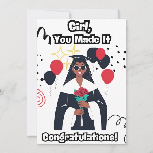 Afstuderen Kaart (Voorkant)