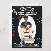 Afstuderen Kaart (Voorkant)