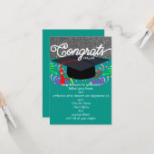 Afstuderen Kaart (Voorkant / Achterkant in situ)