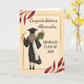 Afstuderen Kaart (Gele Bloem)