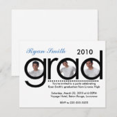 Afstuderen Kaart (Voorkant / Achterkant)