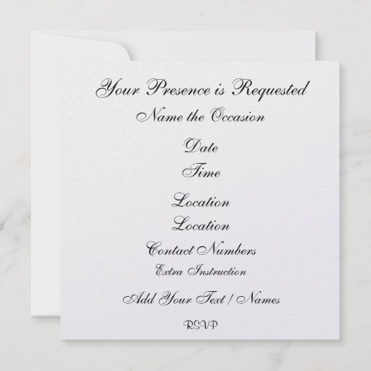 Afstuderen Kaart (Achterkant)