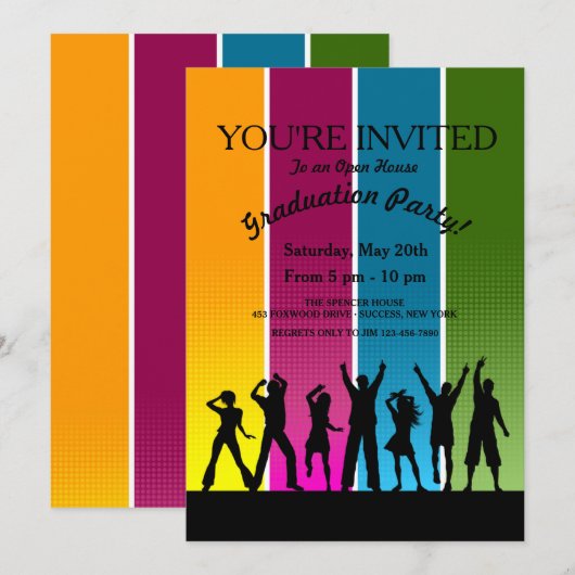 Afstuderen Kaart (Voorkant / Achterkant)