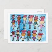 Afstuderen Kaart (Voorkant / Achterkant)