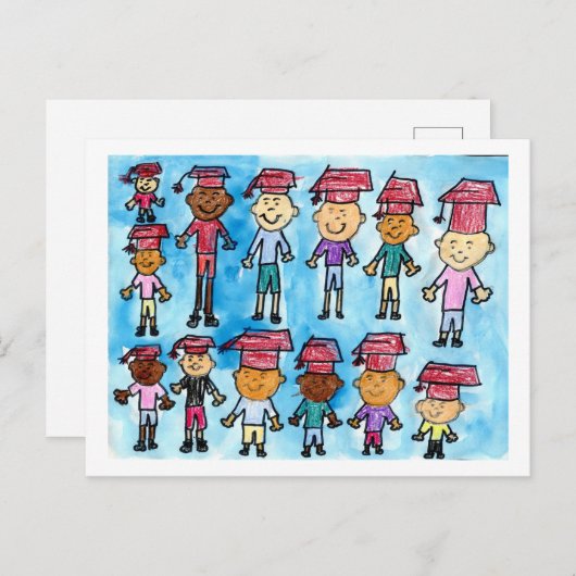 Afstuderen Kaart (Voorkant / Achterkant)