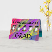Afstuderen Kaart (Gele Bloem)