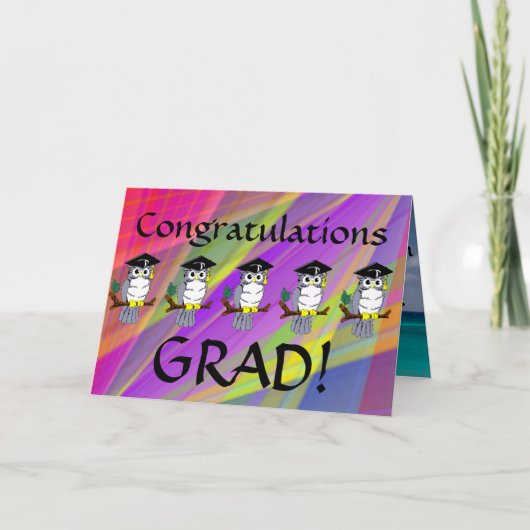 Afstuderen Kaart (Voorkant)