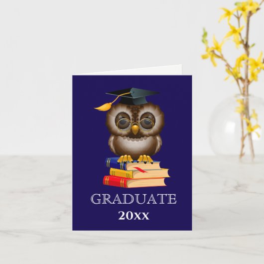 Afstuderen kaart (Gele Bloem)