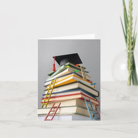 Afstuderen-kaart Bedankkaart (Voorkant)