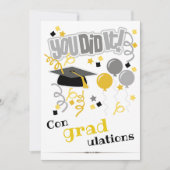 Afstuderen kaart, gefeliciteerd, je hebt het gedaa kaart (Voorkant)