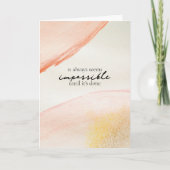 Afstuderen Kaart, Gefeliciteerd op je afstuderen. Kaart (Voorkant)