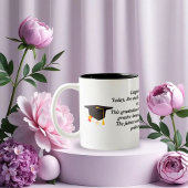 Afstuderen Kaart | Inspirerend prijsopgave | Klass Tweekleurige Koffiemok